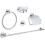 Grohe Grohe Essentials Master Bathroom Set, 5-In-1, Starlight Chrome 1