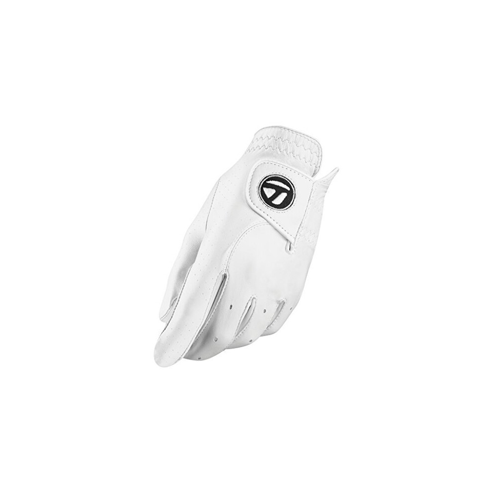 TaylorMade Tour Preferred Glove (White, Right Hand, Large), White(Large, Worn on Right Hand), Womens