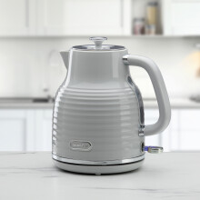 (Grey) Daewoo Sienna 1.7 Litre Jug Kettle Cordless 360° Base 3KW Rapid Boil