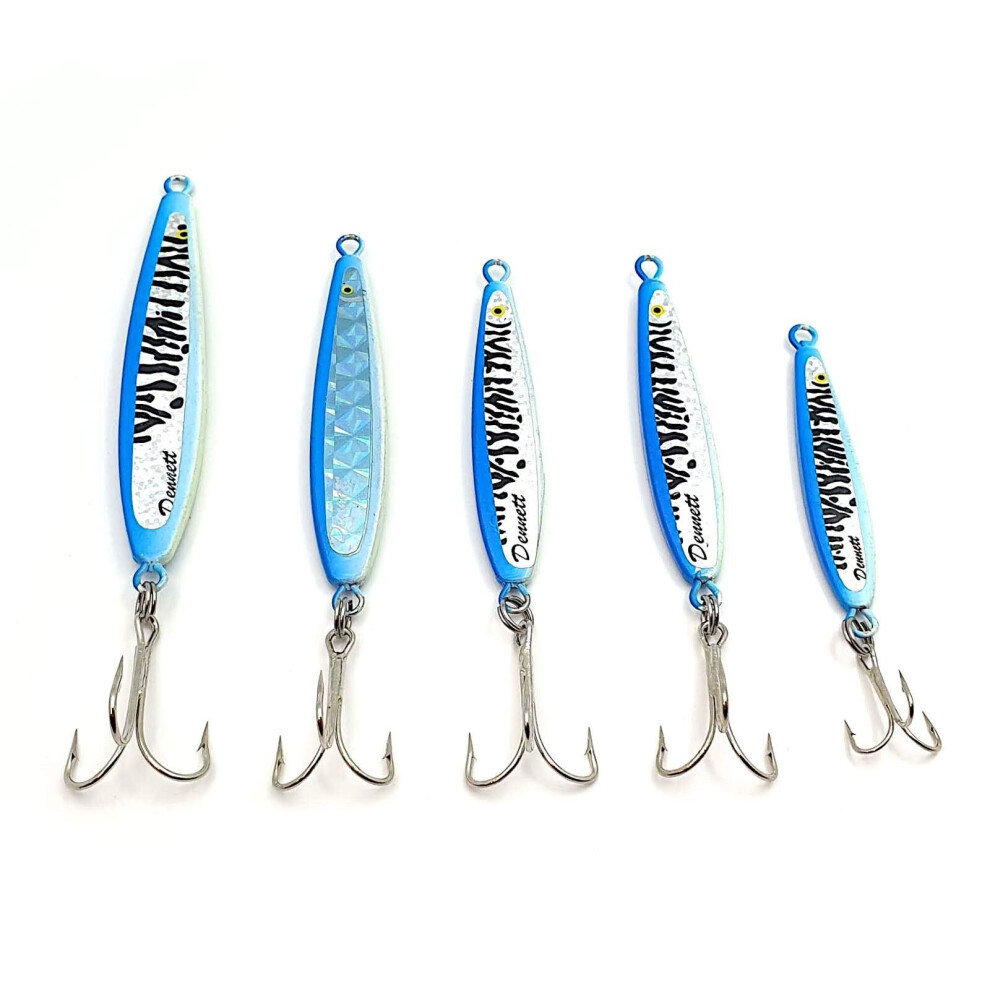 Saltwater Pro Lazer Lure Spinner Set - 5 Piece