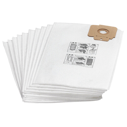 Kärcher Kärcher - 10er Set reißfeste Filterbeutel Klasse M - 69043050 KÄRCHER