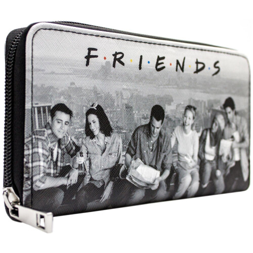Friends Friends Lunch on a Skyscraper Grey Coin and Card Clutch Purse