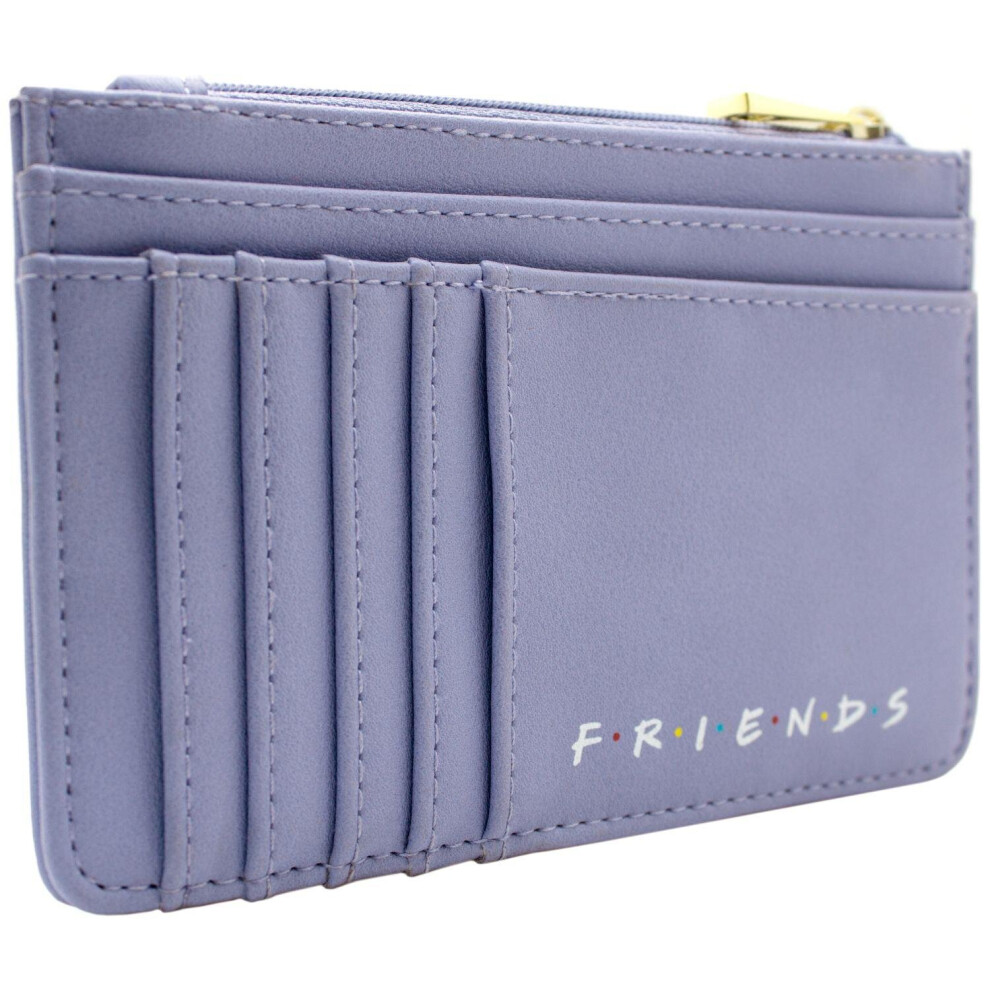 Friends Monica Apartment Door Peephole Purple Coin & Card Holder Purse