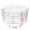 Greenbay 8 Panel Pet Puppy Playpen Folding Dogs Cats Rabbits Run Cage 42" 8