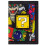 Super Mario Super Mario Question Block Bowser Bob-omb Coin And Card Tri-Fold Wallet Black 1