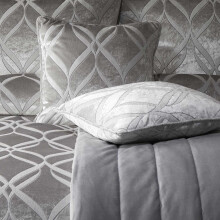 Belfort Filled Cushion Silver 43cm x 43cm