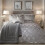 Belfort Duvet Cover Silver Super King 1