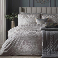 Firenza Duvet Cover Silver King