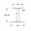 (100mm x 100mm) Heavy Duty 100-150mm Height Adjustable Post Base 5