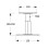 (100mm x 100mm) Heavy Duty 100-150mm Height Adjustable Post Base 6