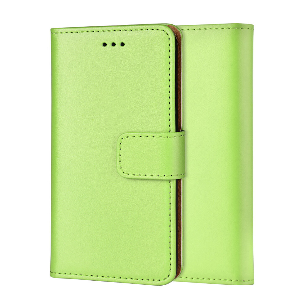 (Green) Genuine Real Leather Wallet Case For Iphone 7G/8G Green 5055546079343