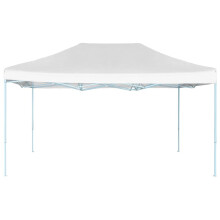 vidaXL Foldable Party Tent 3x45m White Garden Pavilion Canopy Shelter Camp