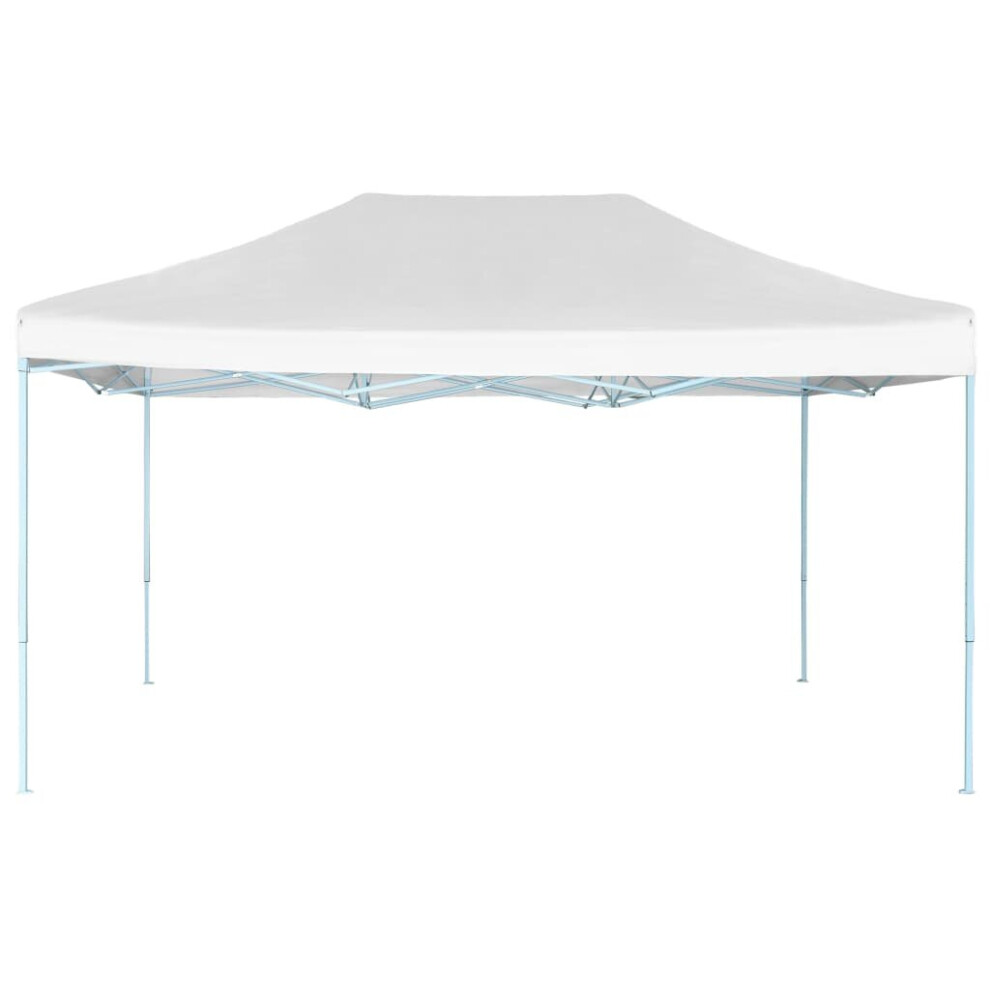 vidaXL Foldable Party Tent 3x45m White Garden Pavilion Canopy Shelter Camp