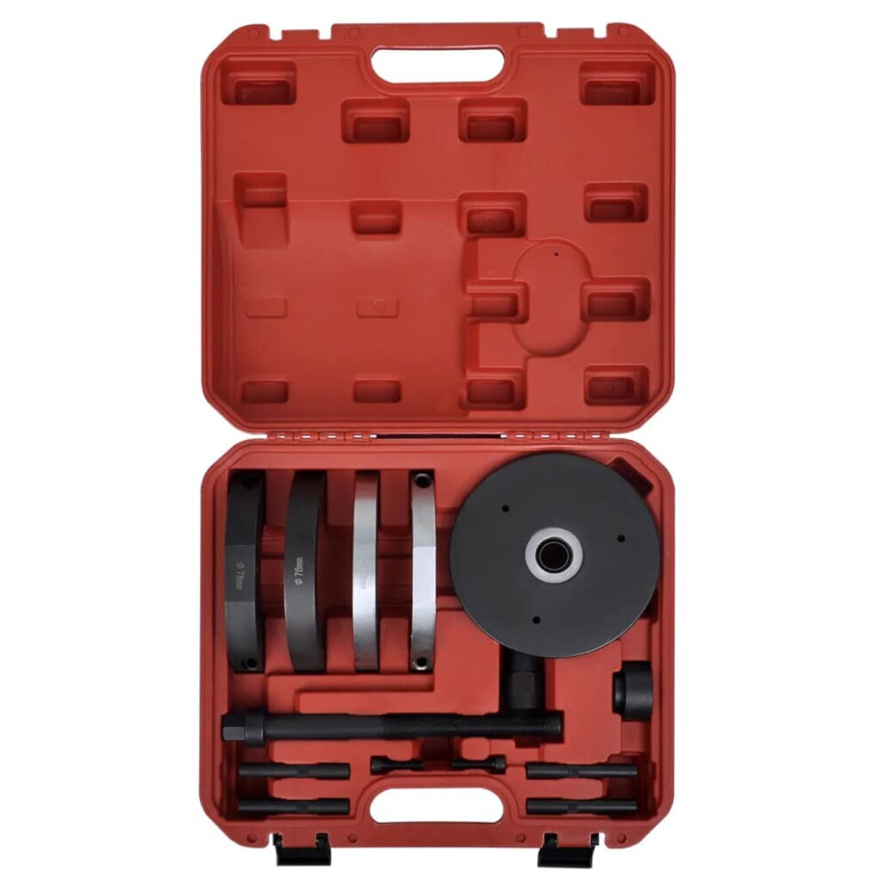 vidaXL 14x Front Wheel Hub Bearing Tool Kit for Ford, Mazda, Volvo Hand Tool