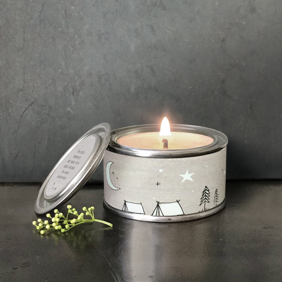 East Of India The Best Memories Adventures With Friends Candle In A Tin Thoughtful Gift Idea