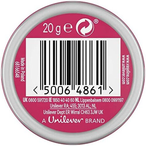 Vaseline Vaseline Lip Therapy Rosy 20g 2