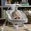 Ingenuity Ingenuity Anyway Sway PowerAdapt Dual-Direction draagbare schommel - Ray 9