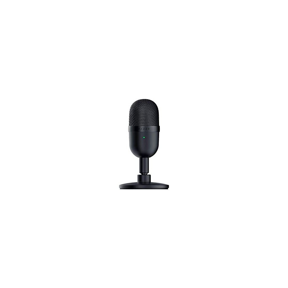 Razer Seiren Mini USB Streaming Microphone: Precise Supercardioid Pickup Pattern - Professional Recording Quality - Ultra-Compact Build - Heavy-Duty