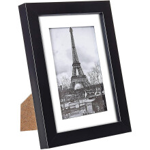(Black) 5pcs Wall Picture Frames 8 X 10 Inch Gallery Photo Frame For Tabletop Display