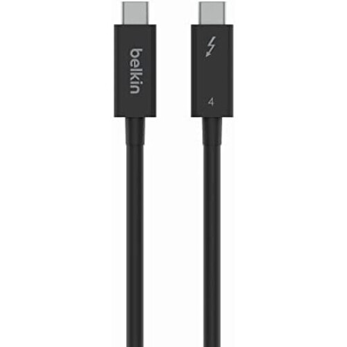 Belkin Câble Thunderbolt 4 - BELKIN - 2 m - 40 Gbit/s - 100 W Power Delivery - USB Type-C