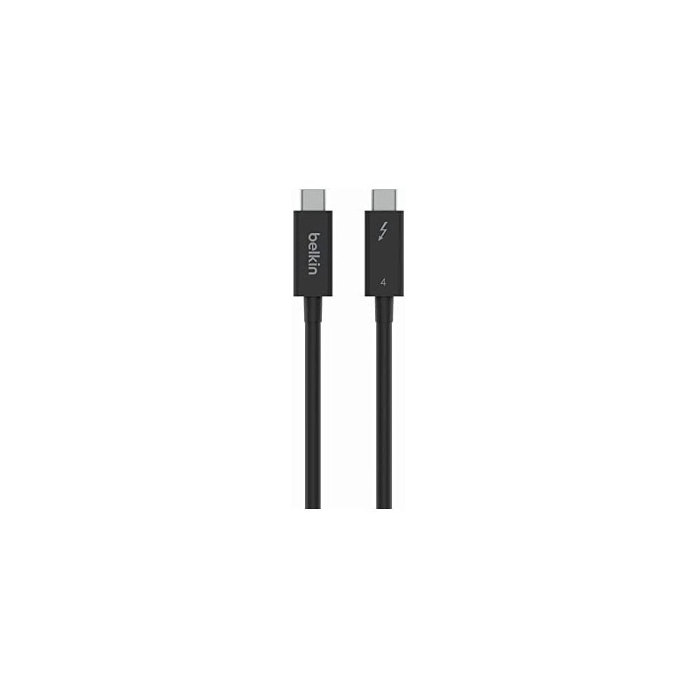 Belkin Active Thunderbolt 4 Cable (2M 6.6FT), USB Type C Connection with 100W Power Delivery PD Enabled, USB 4 Compliant and Compatible with TB3