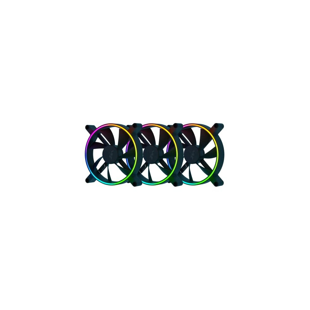 Razer Kunai Chroma Hydraulic Rgbâ Led Pwmâ Performance Fanâ (140Mm) - Hydraulic Argb Pc Fans (Quiet, Powerful, Connect Up To 8 Fans, Pwn Fan 8886419337898