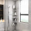 4 Tier Adjustable Telescopic Bathroom Shower Corner Rack Shelf Caddy 6