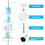 4 Tier Adjustable Telescopic Bathroom Shower Corner Rack Shelf Caddy 2