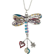 Ganz Dragon Fly Color Car Charm