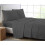 (Chocolate, Double) Full Flat Sheet Bed Sheets 100% Poly Cotton Single Double King Super King Size 1
