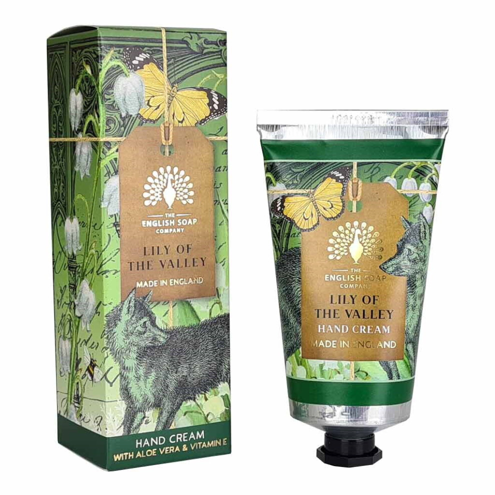 The English Soap Company Cream English Soap Company Lily Of The Valley Scented Luxury Hand Tube 75Ml