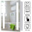 LED Bathroom Mirror Cabinet Storage & Shaver Socket Demister Sensor Wall Mounted 6