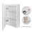 LED Bathroom Mirror Cabinet Storage & Shaver Socket Demister Sensor Wall Mounted 3