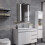 LED Bathroom Mirror Cabinet Storage & Shaver Socket Demister Sensor Wall Mounted 5