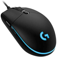 Logitech G PRO Wired Gaming Mouse, HERO 25K Sensor, 25,600 DPI, RGB, Ultra Lightweight, 6 Programmable Buttons, On-Board Memory, Built for esports,