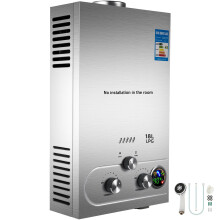 18L LPG Hot Water Heater Propane Gas Instant Heating Tankless Boiler