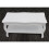 VidaXL vidaXL Coffee Table 2 Tiers MDF White Home Living Room Furniture Plant Stand 5