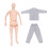 1Pc Advanced Multi-functional Nursing Training Male Manikin Medical Model Mannequin Patient 8