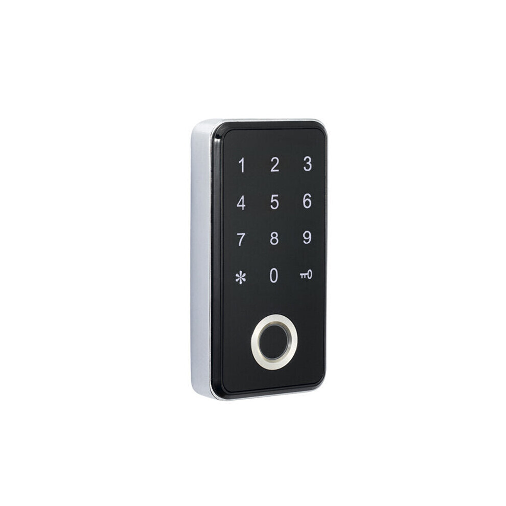 (Silver) 304 Stainless Steel bluetooth Door Lock Remote Password Door Lock
