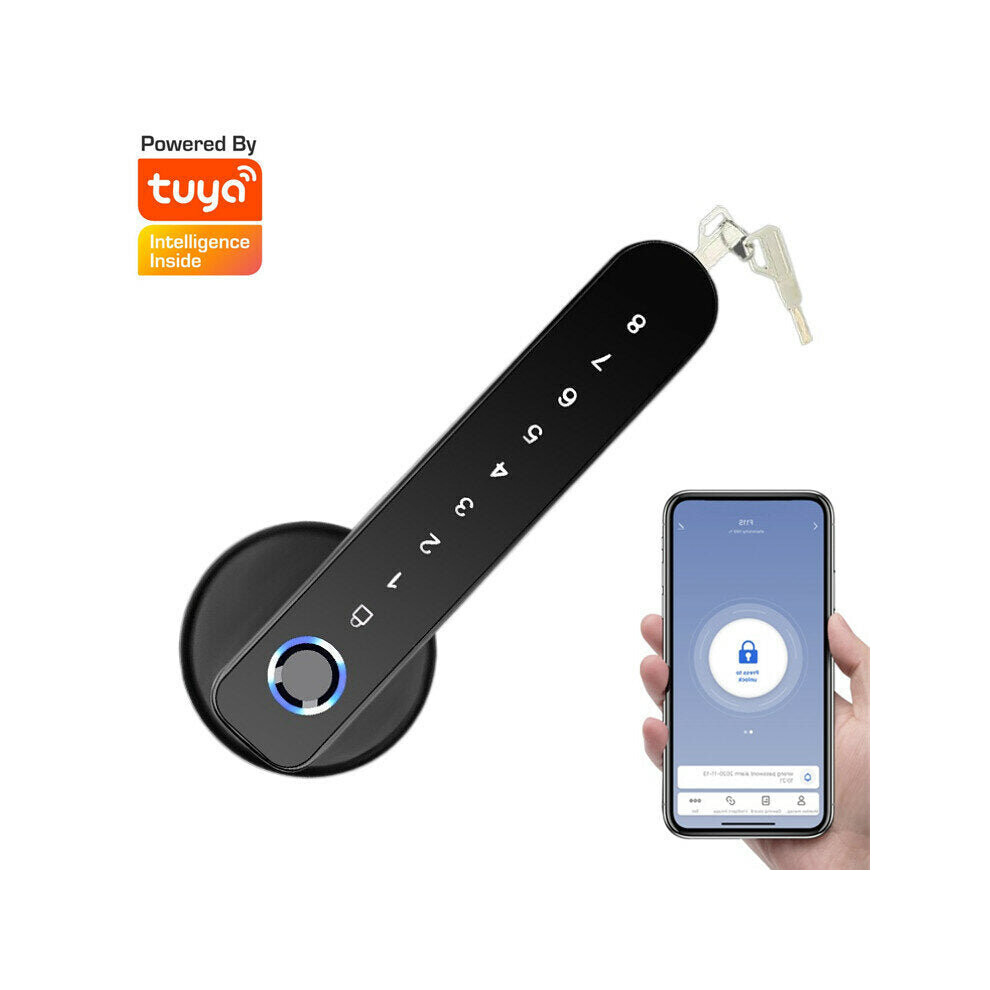 Door Lock Smart Lock Password Fingerprint Door Locks Key APP Unlock For Bluetooth Simple DIY For Knob Lock