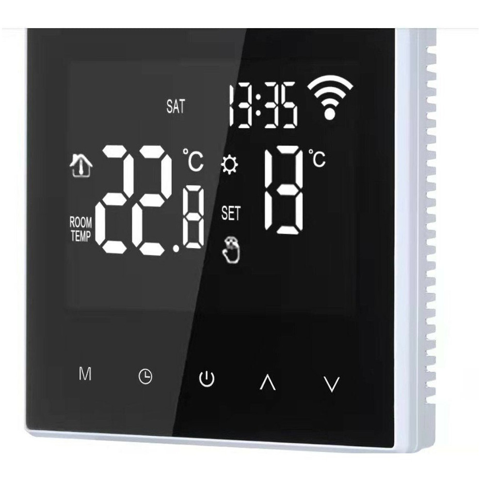 (No wifi) Electricity Floor Heating Thermostat Tuya WiFi Remote Control Programmable Temperature Controller Works With Alexa And Google Home