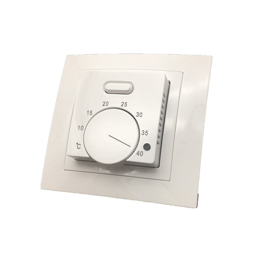 Floor Heating Room Thermostat AC220 Temperature Controller With 3 Meters Sensor