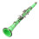 (Blue) 17 keys Drop B Multiple Colour Clarinet with Portable Case/Cleaning Cloth 8