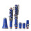 (Blue) 17 keys Drop B Multiple Colour Clarinet with Portable Case/Cleaning Cloth 5