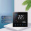 (Silver) LCD Touch Screen Smart Wireless Zwave Wall-hung Boiler Thermostat Floor Heating Controller 4