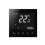 (Black) LCD Touch Screen Smart Wireless Zwave Wall-hung Boiler Thermostat Floor Heating Controller 5