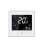 (Silver) LCD Touch Screen Smart Wireless Zwave Wall-hung Boiler Thermostat Floor Heating Controller 6