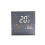 (Silver) LCD Touch Screen Smart Wireless Zwave Wall-hung Boiler Thermostat Floor Heating Controller 7