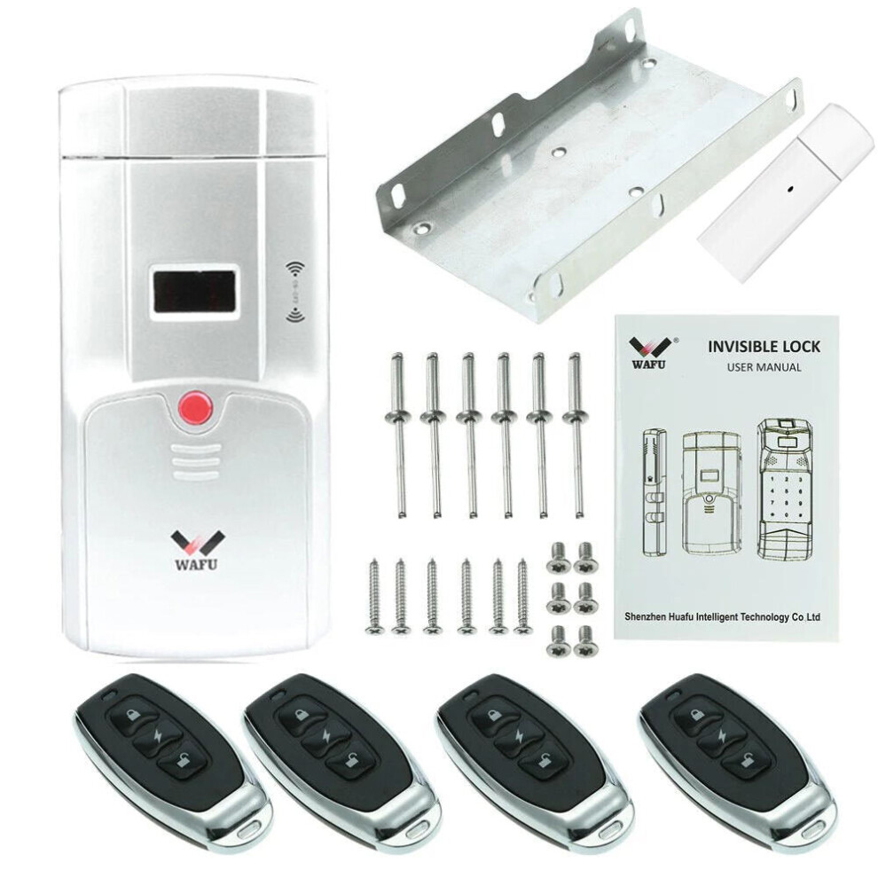 (Wifi+ Sliver) Door Lock Wifi Smart Lock Bluetooth Password Fingerprint Locks Touch Keyless Door Lock Access Control New Lock 6112211877884