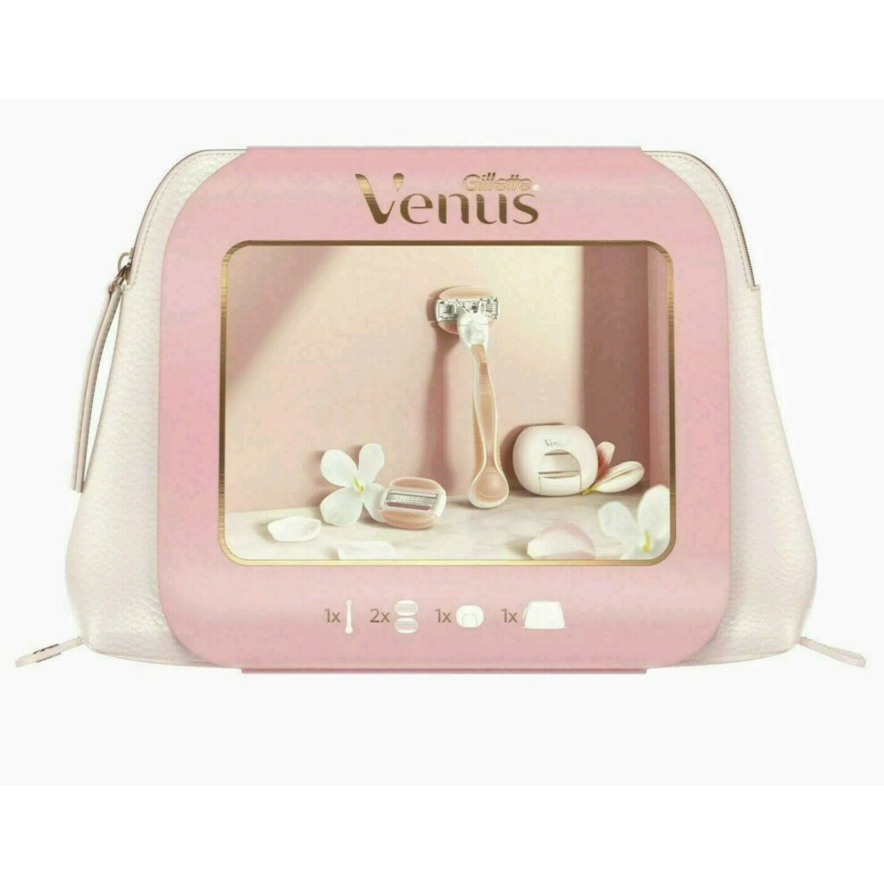 Gillette Venus Spa Breeze Giftset Bag Razor Blade Gel-image-OPC-P9Q9CDN-NEW